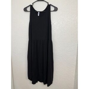 HiMone Black‎ Tank Dress 3XL Sleeveless Casual Comfortable Womens